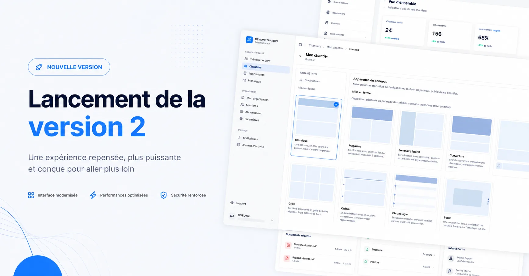 iciChantier V2 est en ligne : des panneaux de chantier à votre image
