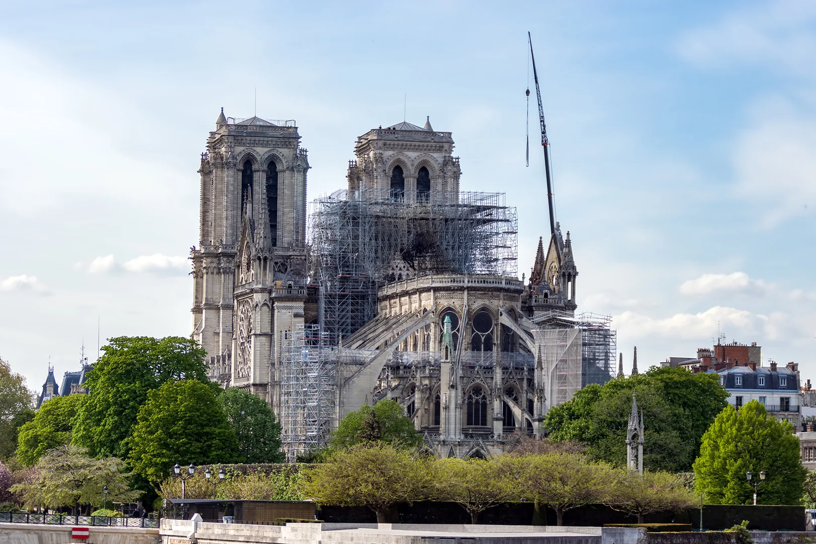 Restauration de la cathédrale Notre-Dame de Paris, photo 1 sur 5